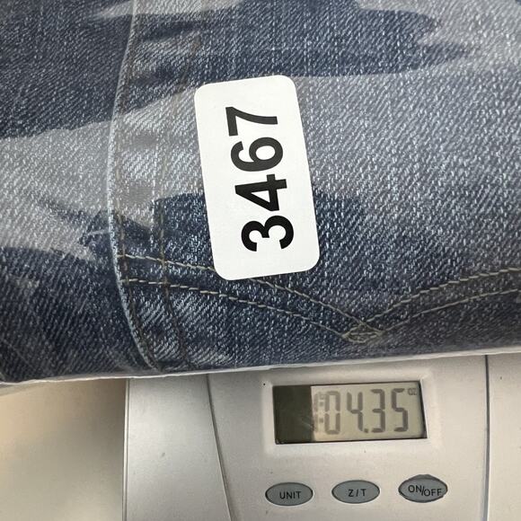 American Eagle Jeans Mens 28x34 Blue Denim Athletic Fit Stretch Skinny Preppy - Picture 13 of 13